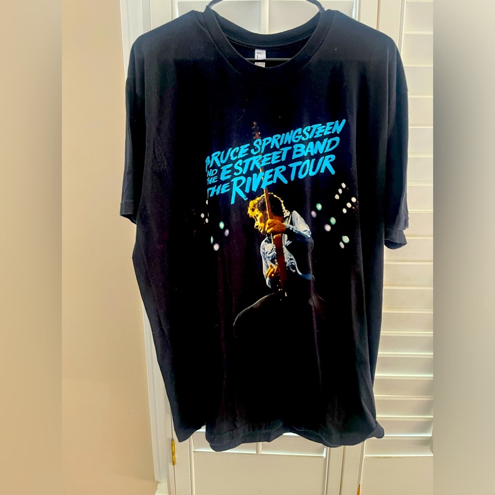 BRUCE SPRINGSTEEN 2016 River Tour Tee Shirt XL American Apparel Tag